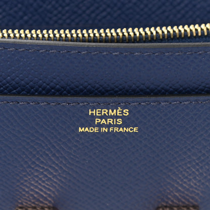 Hermes Epsom Constance Long To Go Wallet Bleu Saphir 6 of 10