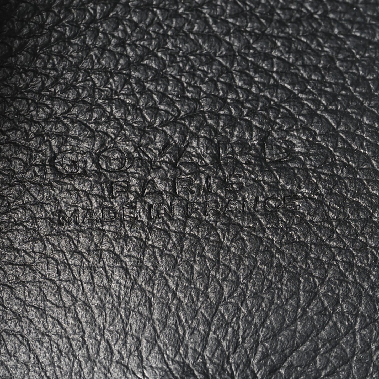 Calfskin Bag Clip Black