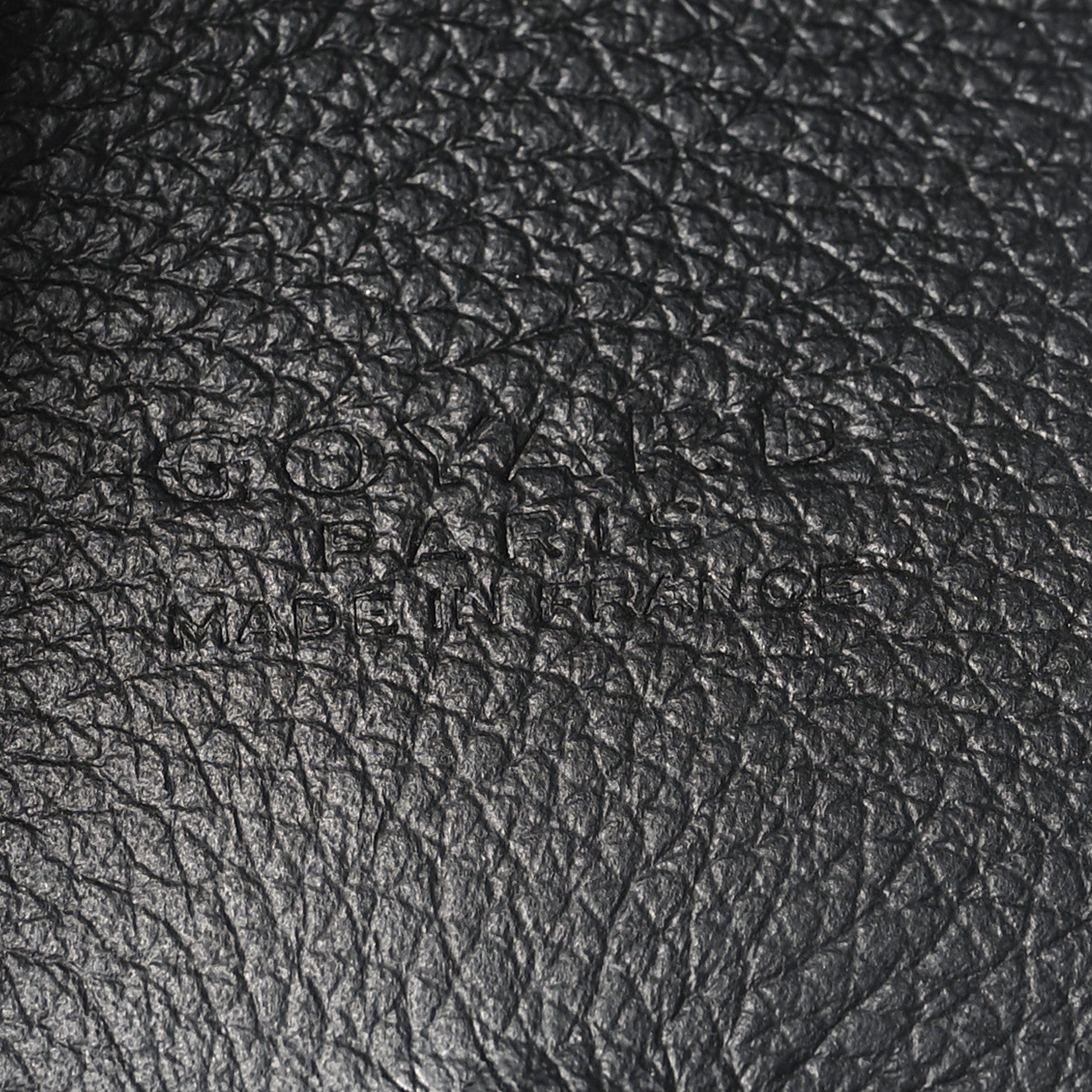 Goyard Calfskin Bag Clip Black 3 of 4
