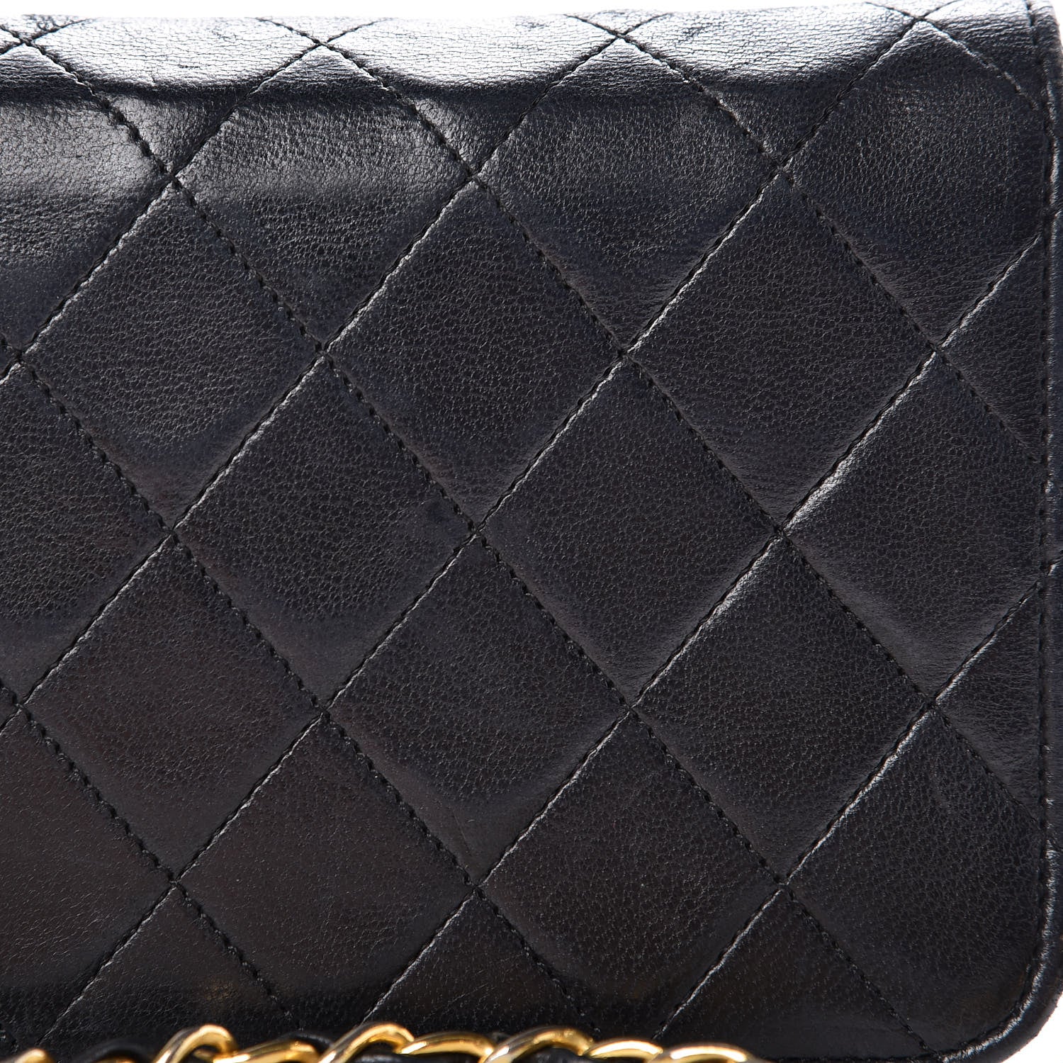 Chanel Lambskin Quilted Mini Flap Black 13 of 15