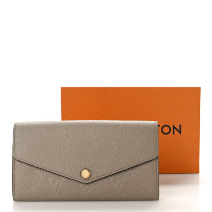 Louis Vuitton Empreinte Sarah Wallet NM Tourterelle 10 of 10