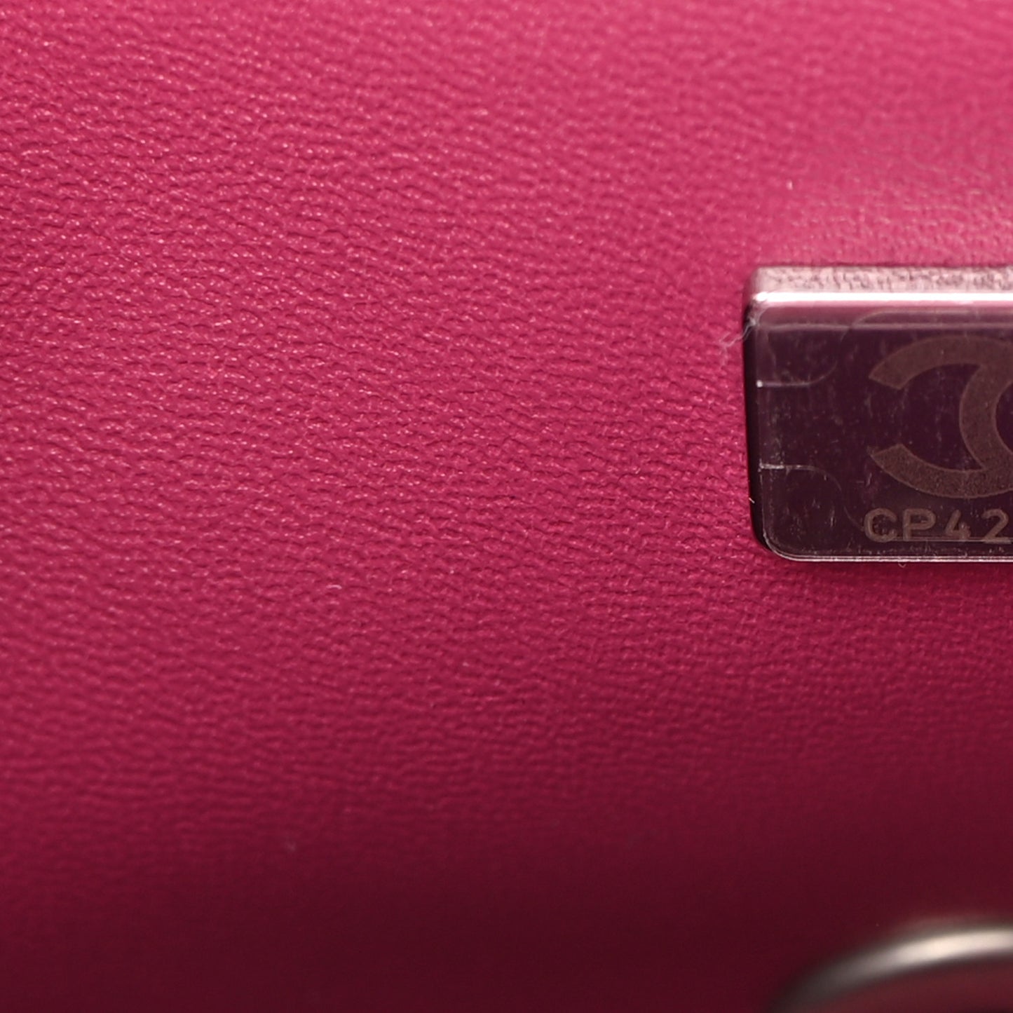 Metallic Tweed Quilted Mini Rectangular Flap Pink