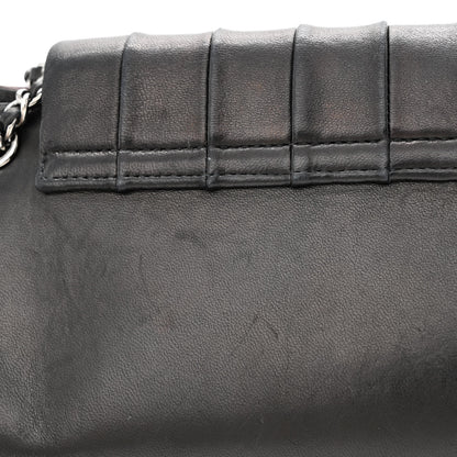 Chanel Lambskin Vertical Quilt Small Accordion Flap Black 13 of 14