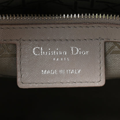 Christian Dior Lambskin Cannage Large Lady Dior Light Grey 6 of 15