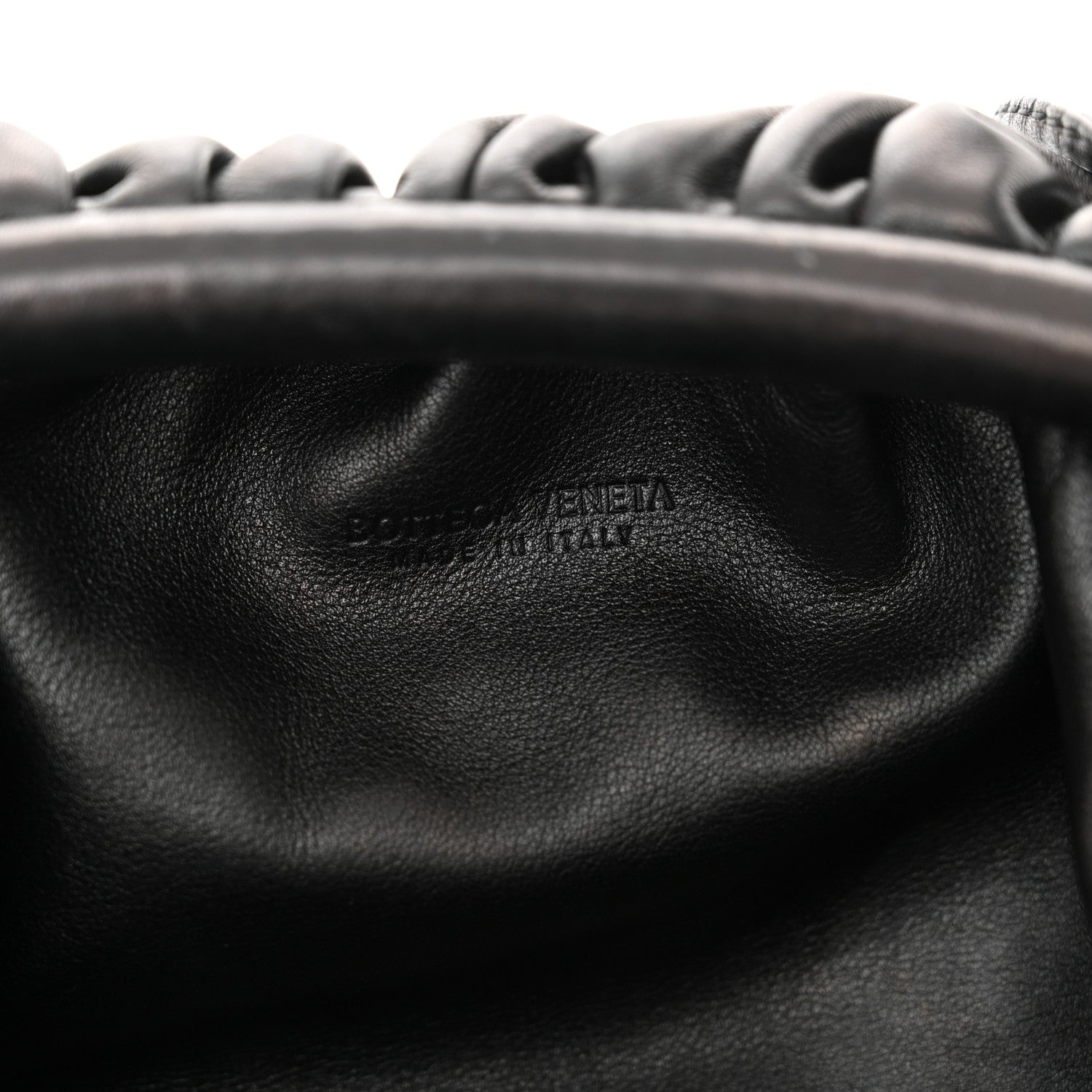Bottega Veneta Butter Calfskin The Mini Pouch Black 6 of 12