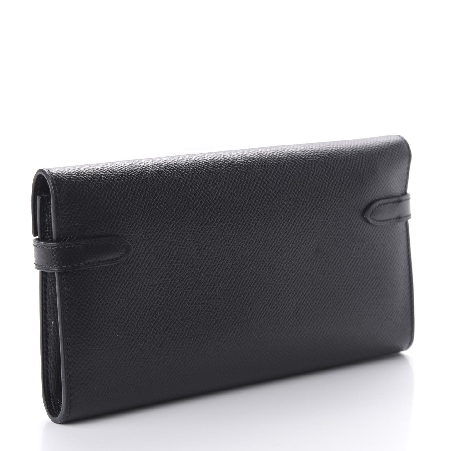 Epsom Kelly Longue Wallet Black