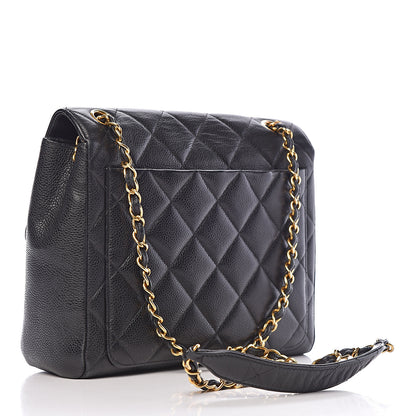 Chanel Caviar Quilted Small Single Flap Black 3 of 11