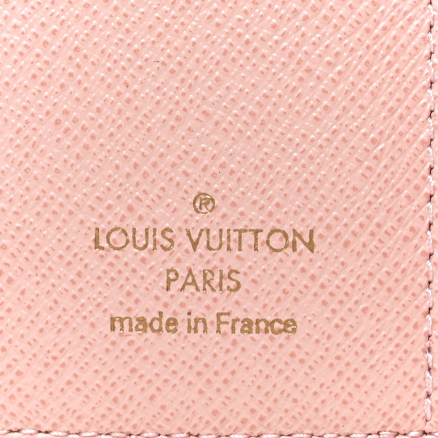 Monogram Zoe Wallet Rose Ballerine