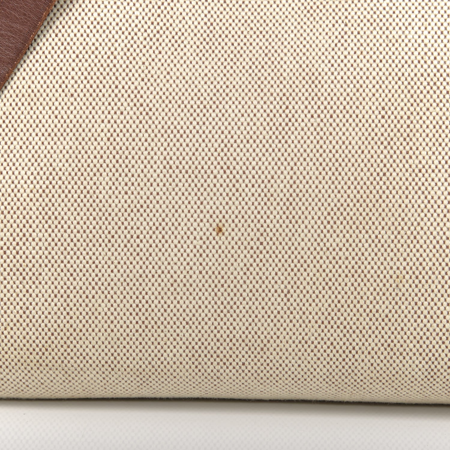 Hermes Toile Vache Calfskin Herbag 30 PM Natural 14 of 19