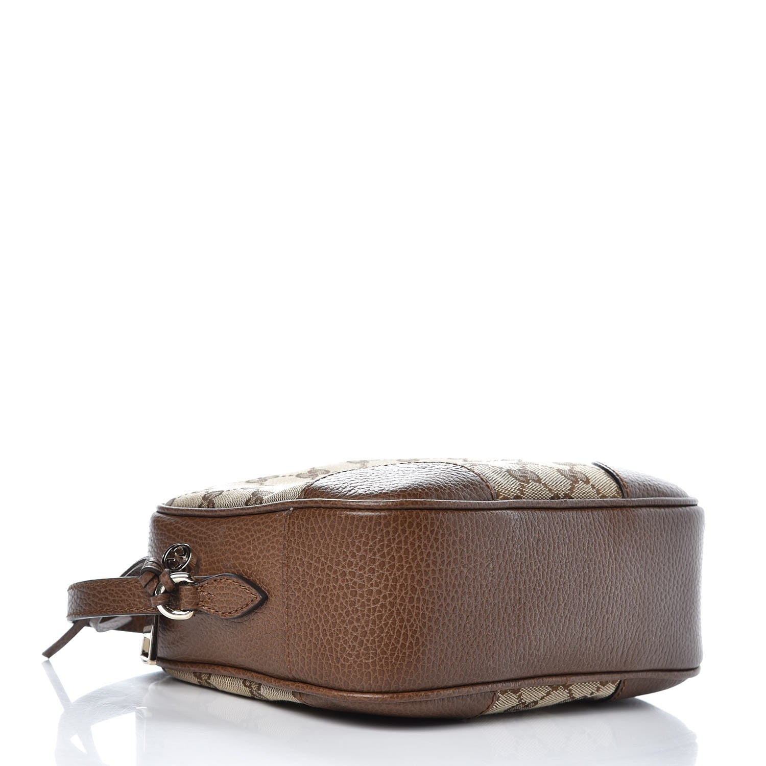 Gucci Monogram Mini Bree Messenger Bag Beige Tabacco 4 of 7