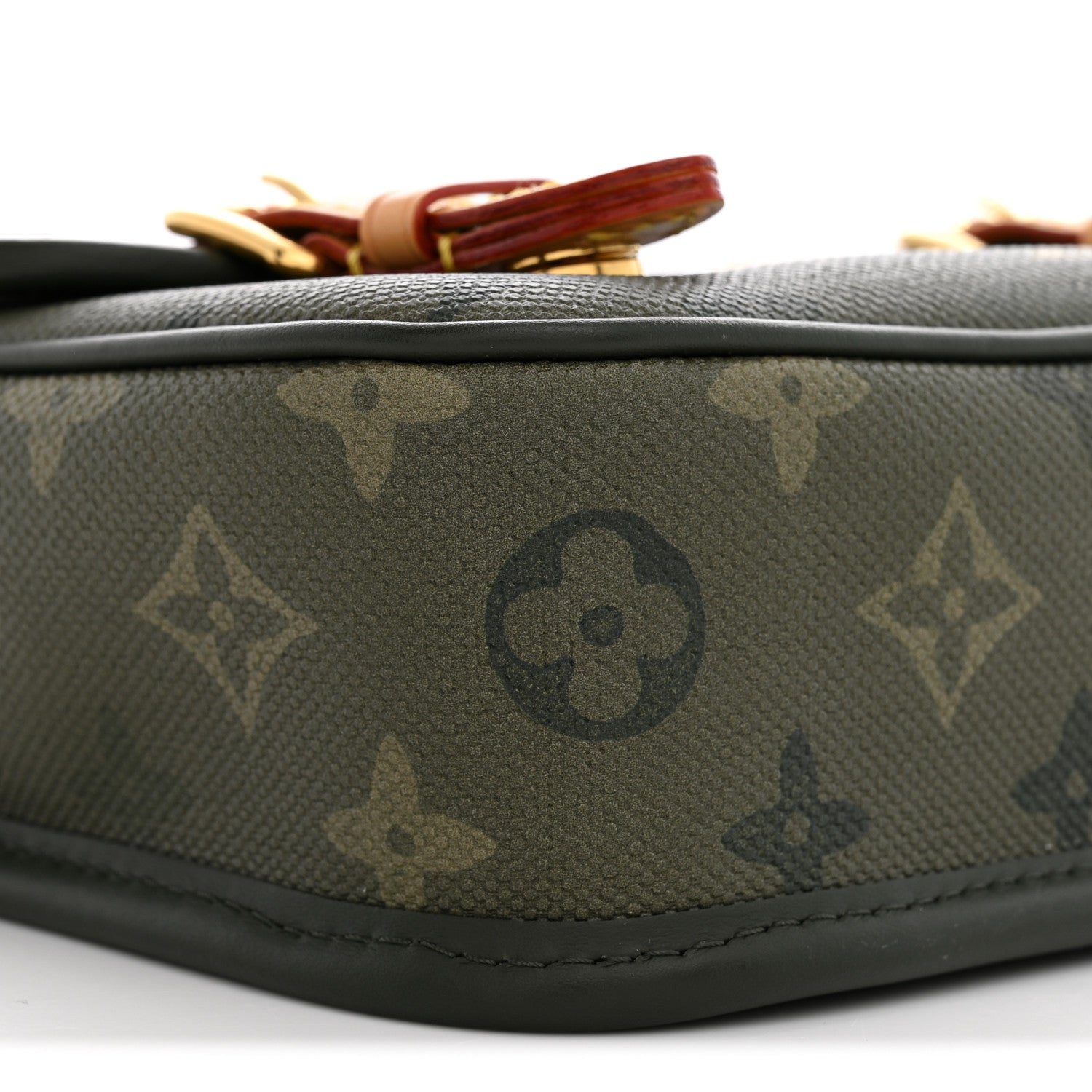 Louis Vuitton Monogram Surplus Satchel Wallet Khaki 8 of 10