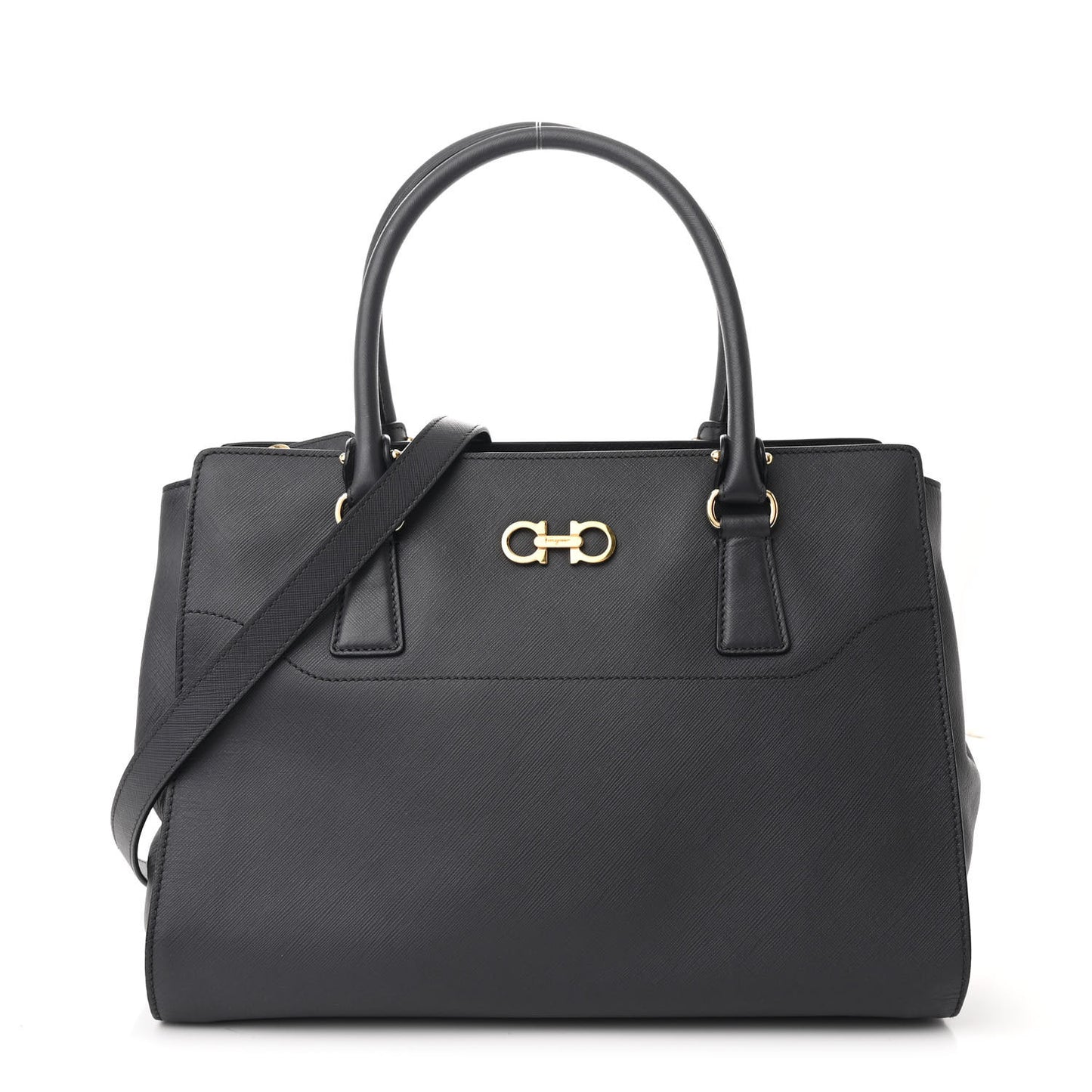 Saffiano Large Beky Tote Gray