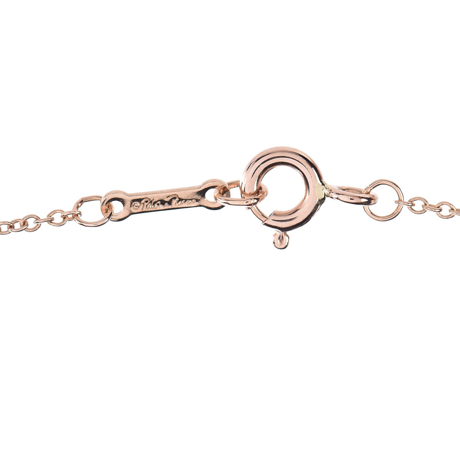 Tiffany 18K Rose Gold Mini Paloma Picasso Loving Heart Pendant Necklace 6 of 6