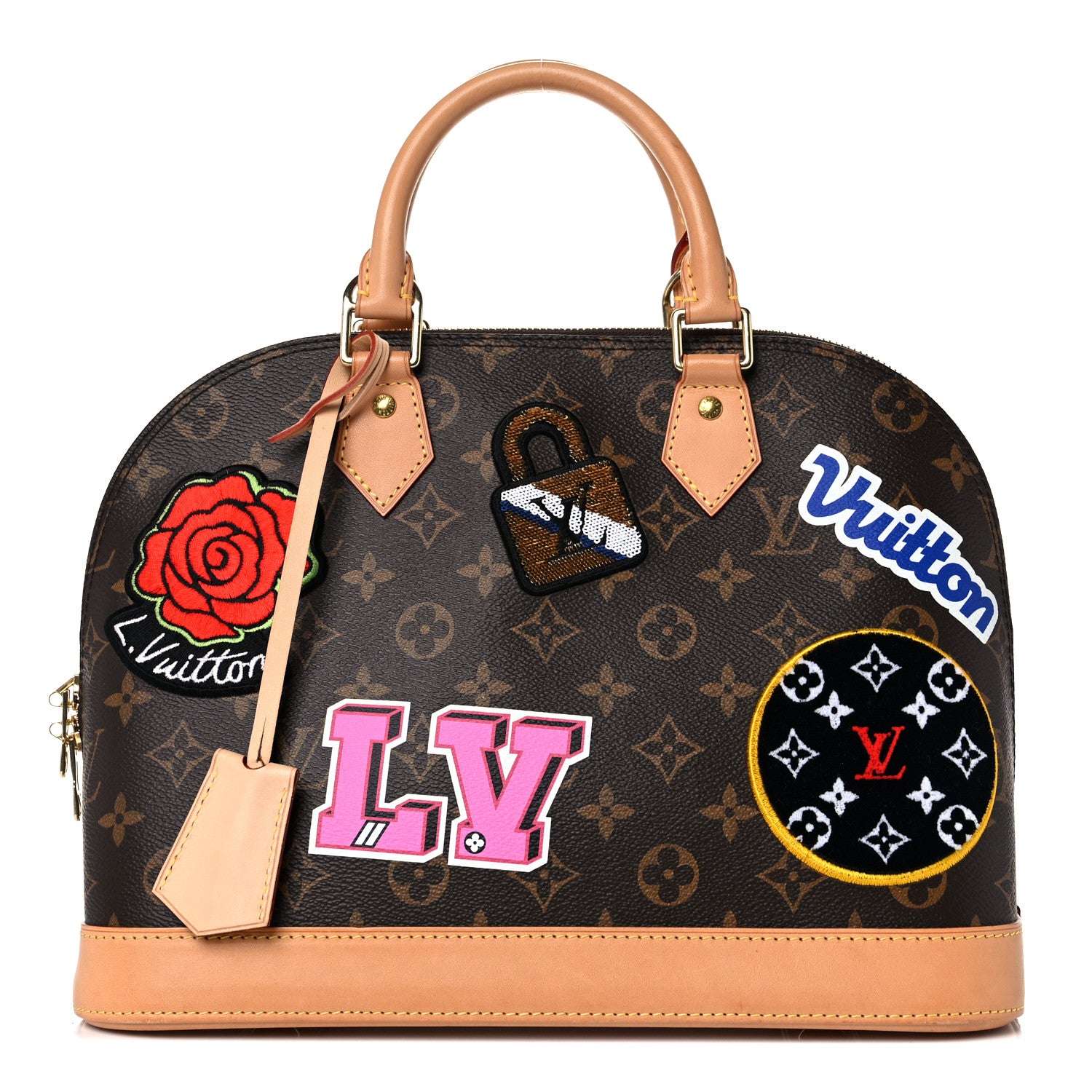 Louis Vuitton Monogram Stories Alma PM 1 of 21