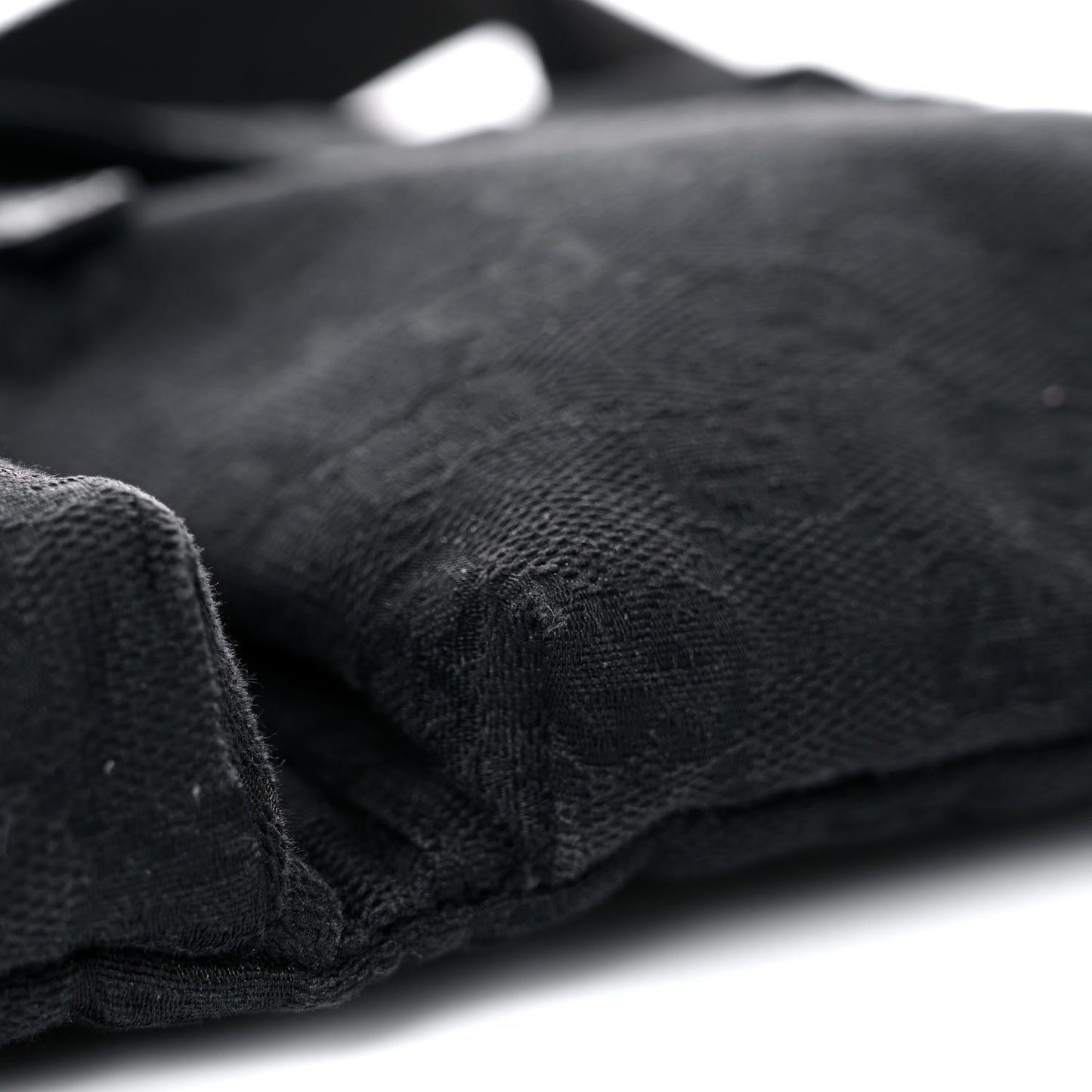 GG Monogram Double Pocket Belt Bag Black