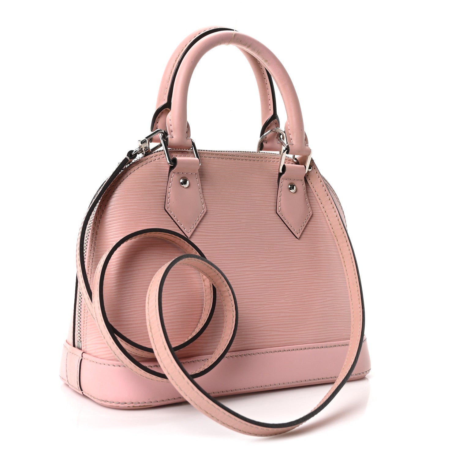 Louis Vuitton Epi Alma BB Rose Ballerine 3 of 9