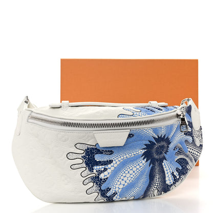 Louis Vuitton LV X YK Taurillon Monogram Psychedelic Flower Bumbag White Multicolor 20 of 21