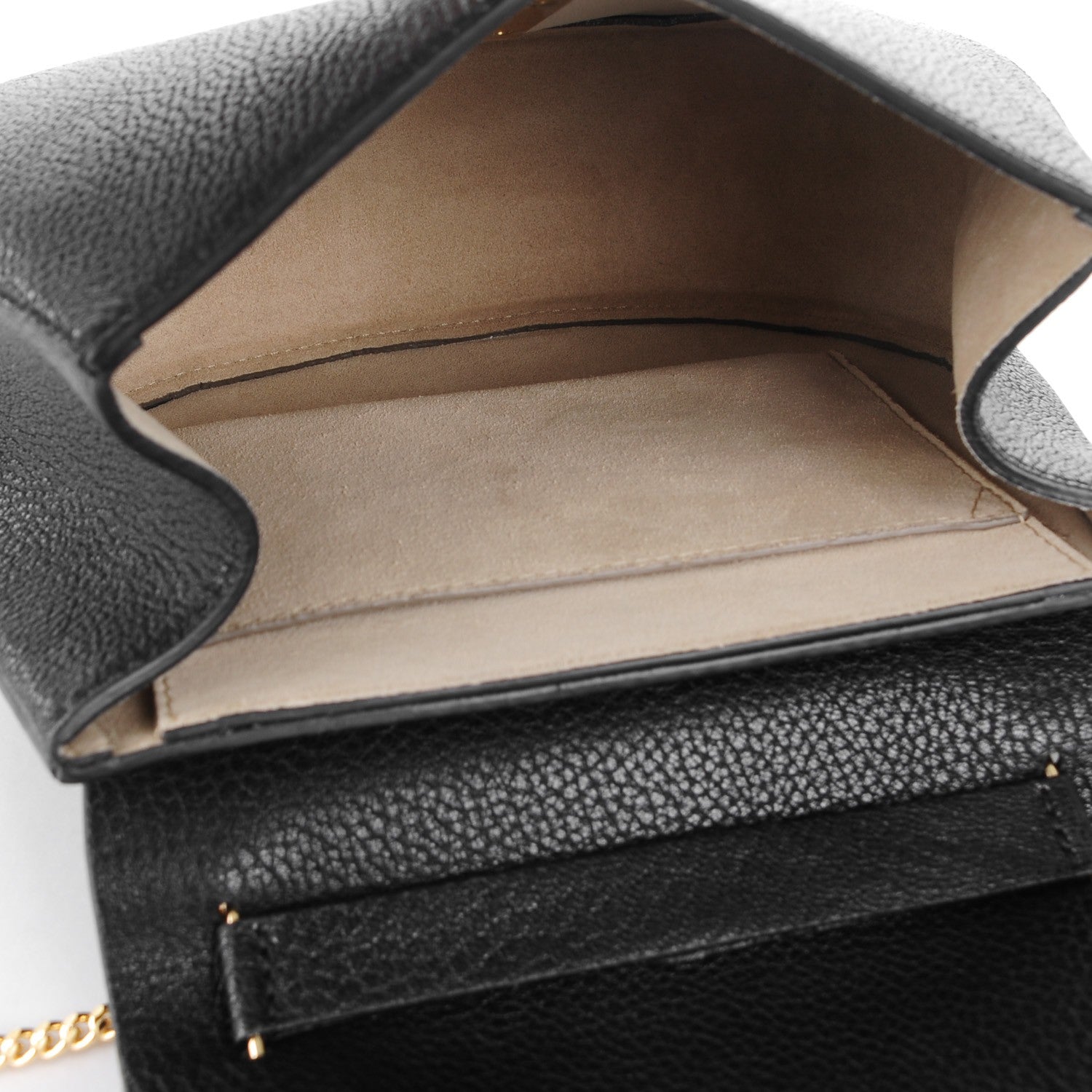 Chloe Grained Lambskin Drew Shoulder Bag Black 5 of 7
