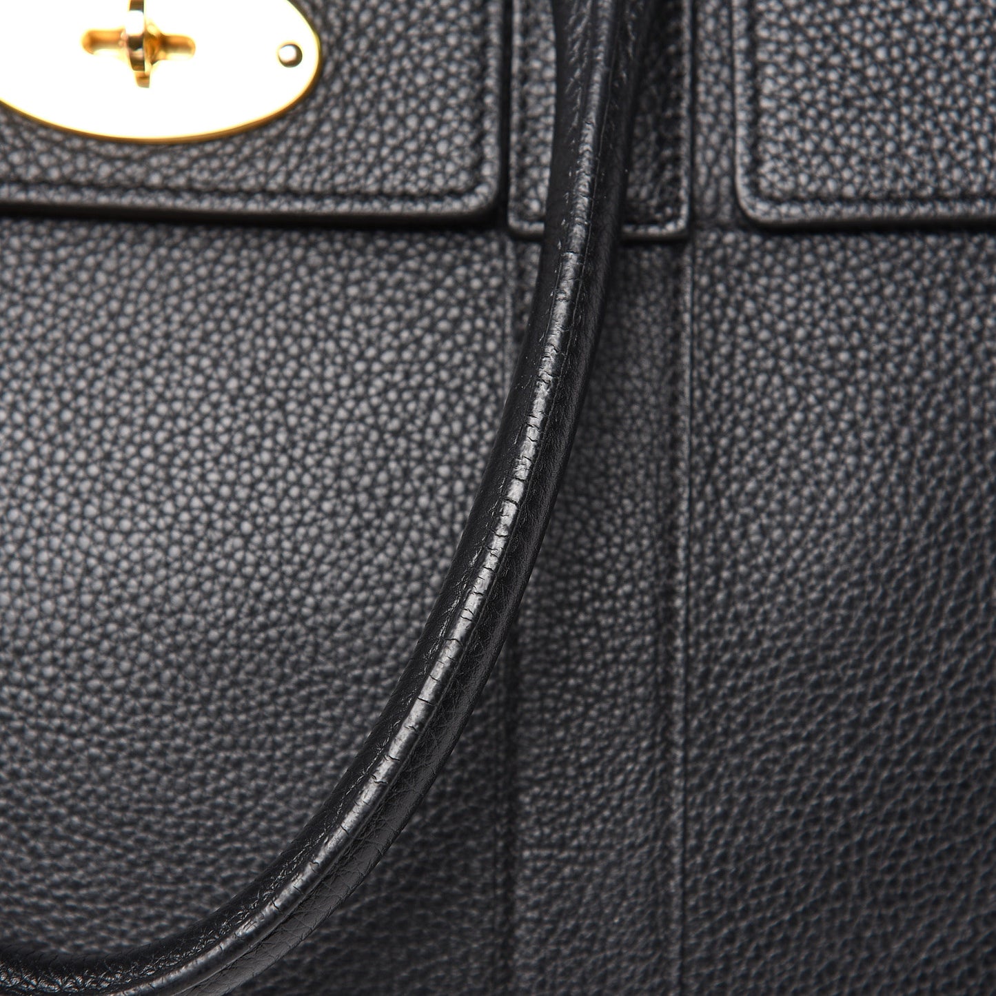 Classic Grain Small Bayswater Black