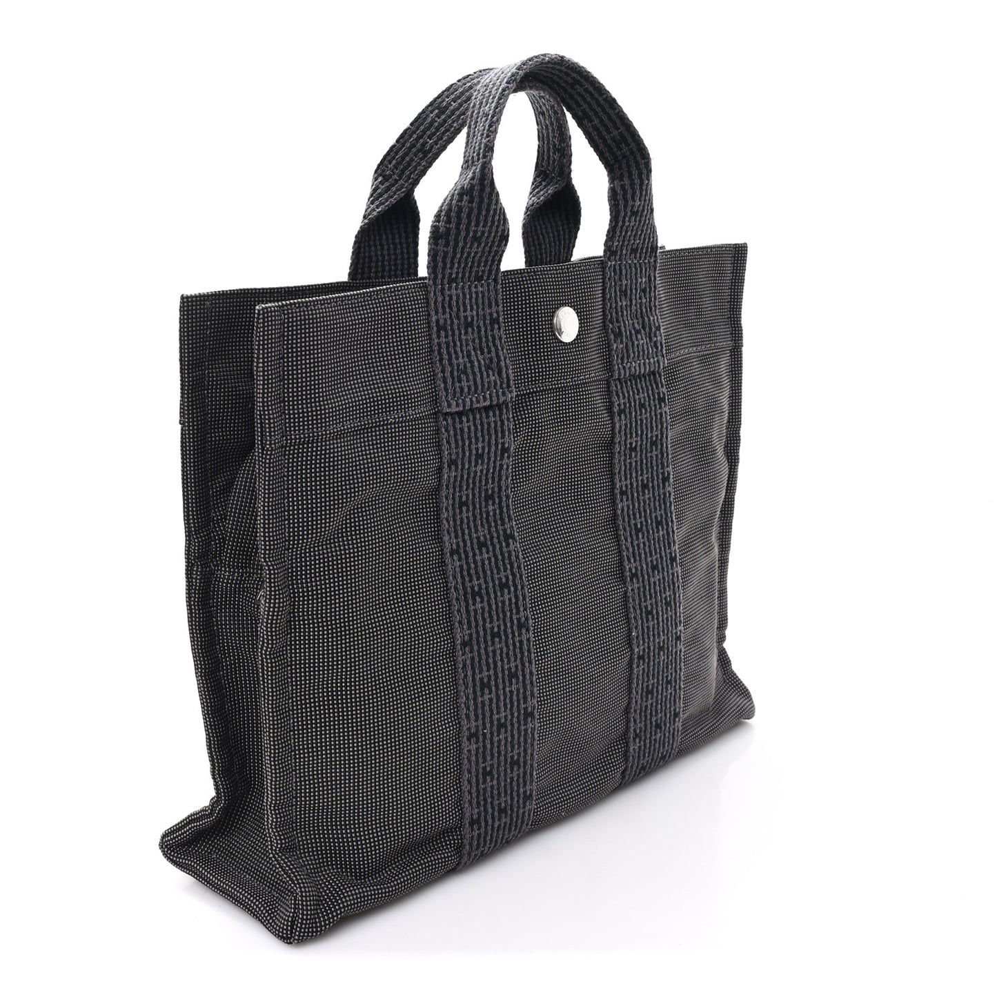 Canvas Herline PM Tote Grey