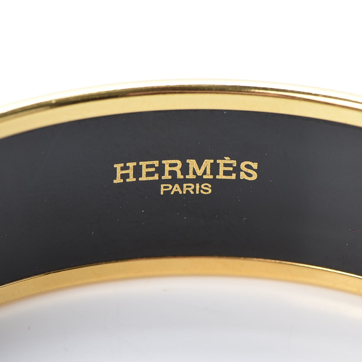 Enamel Printed Rubans de Cheval Wide Bracelet 65 Colorise