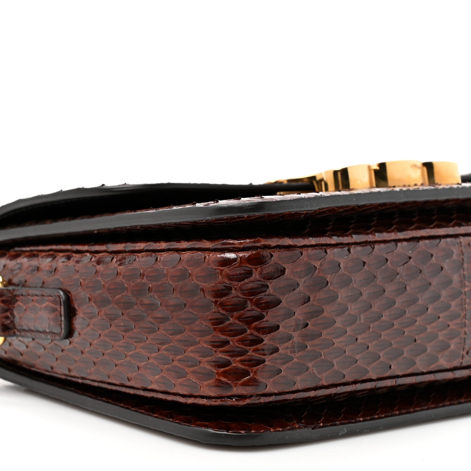 Celine Watersnake Teen Triomphe Brown 9 of 9