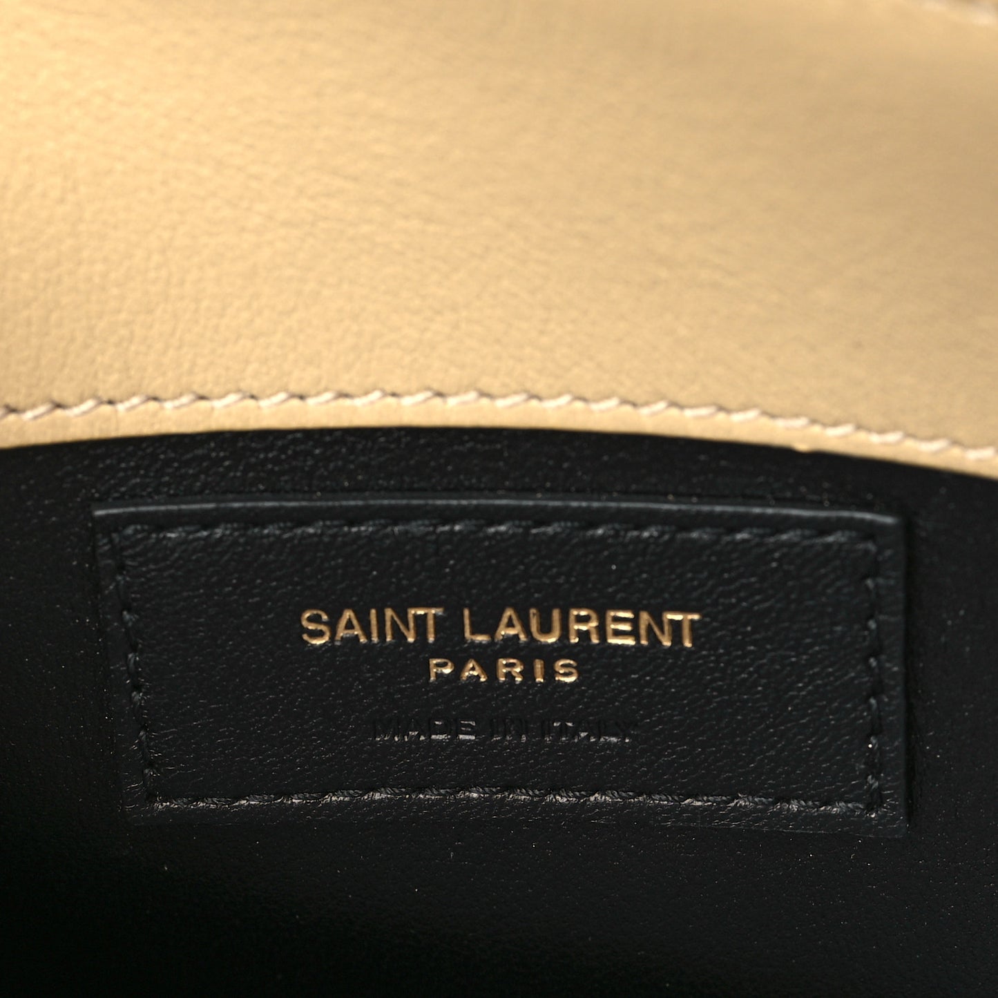 Shearling Quilted Le Maillon Square Crossbody Bag Natural