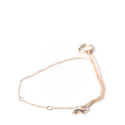 Cartier 18K Pink Yellow White Gold Trinity Bracelet 3 of 7