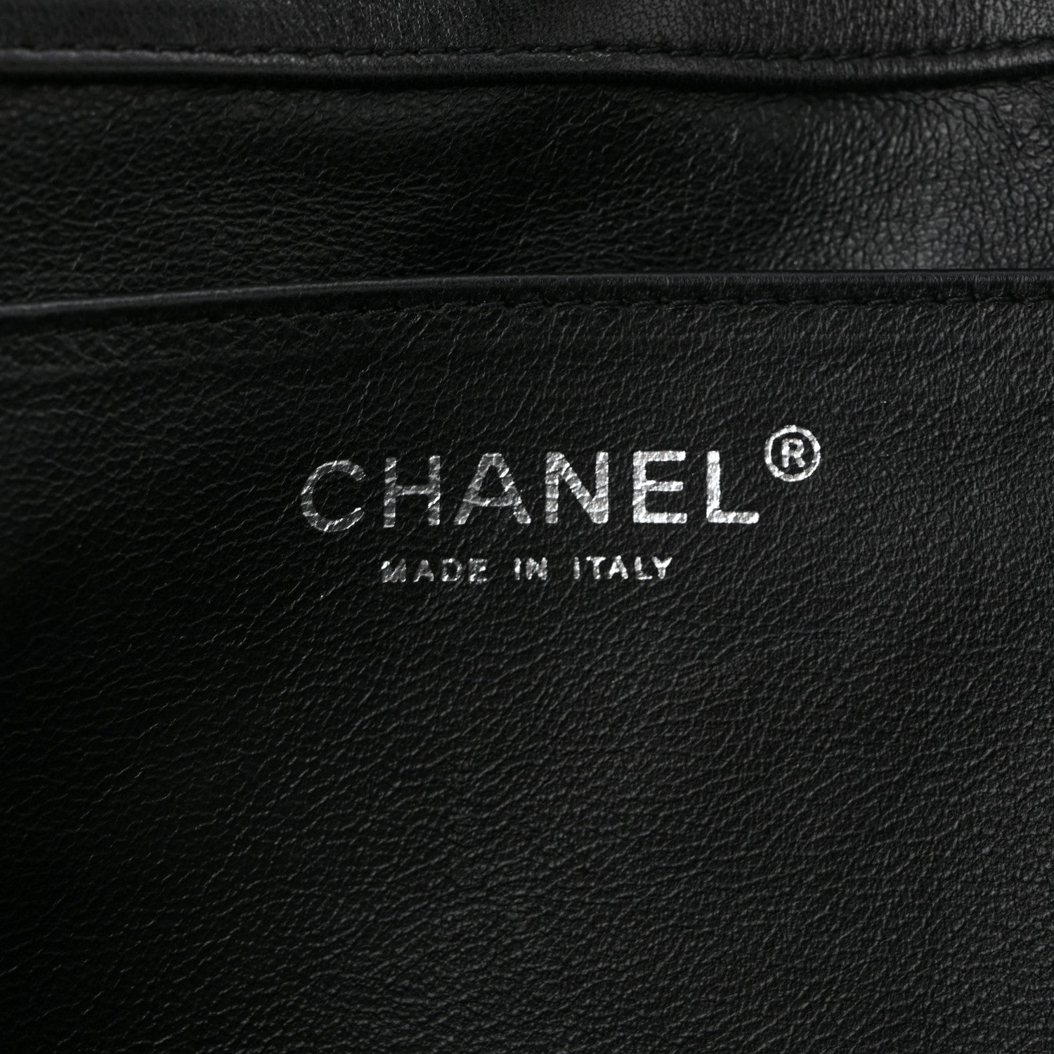 Chanel Patent Quilted Clutch with Chain Flap Black 7 of 11