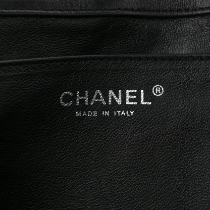Chanel Patent Quilted Clutch with Chain Flap Black 7 of 11