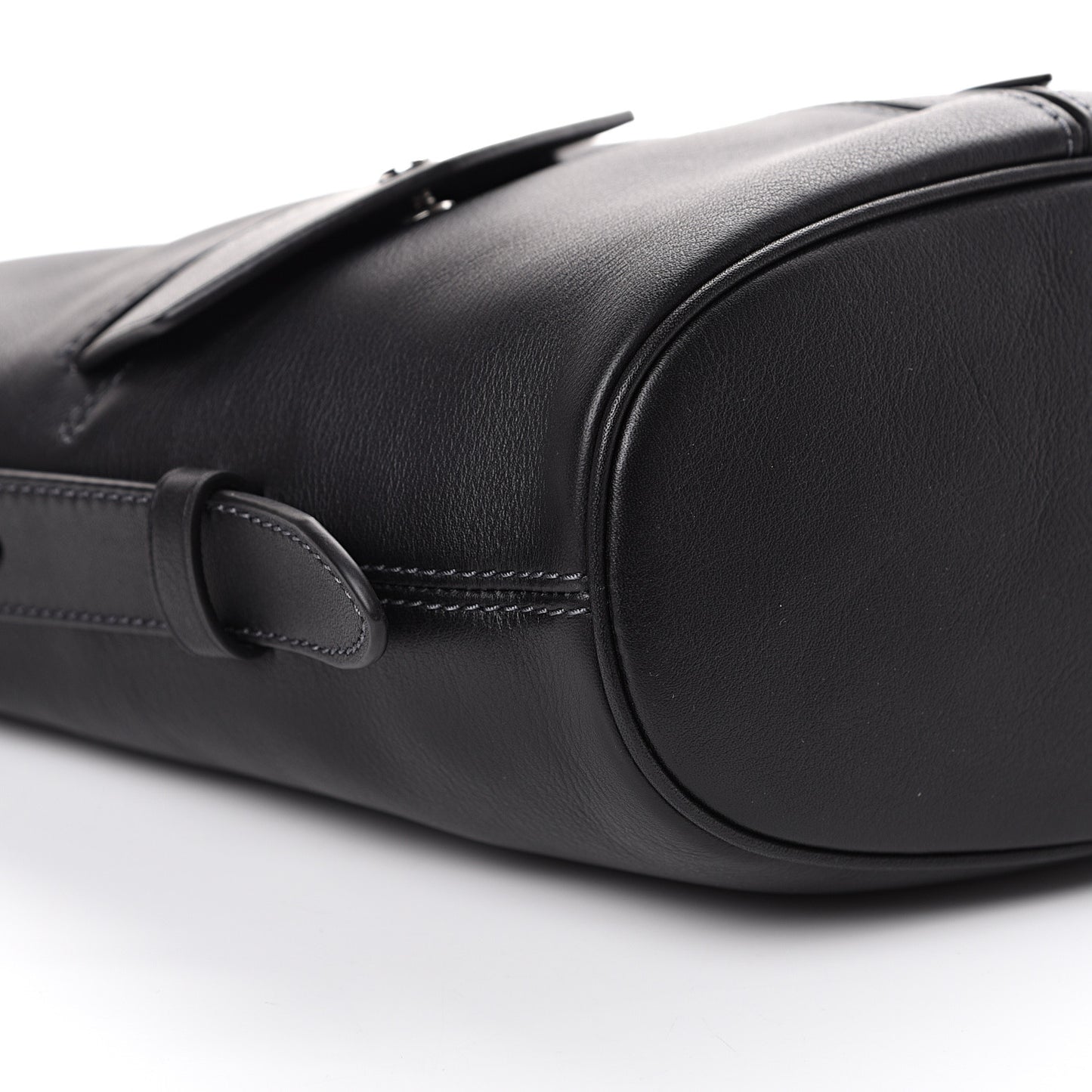 Calfskin Sling Shoulder Bag Black