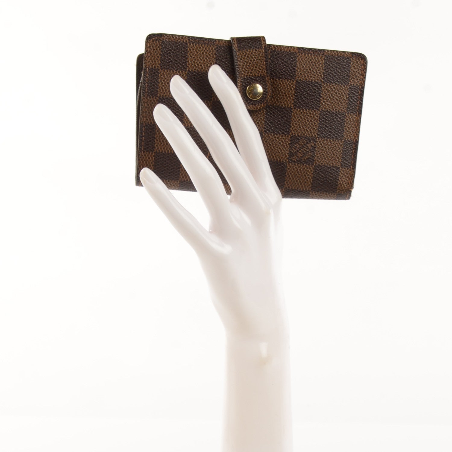 Louis Vuitton Damier Ebene French Purse Wallet 2 of 7