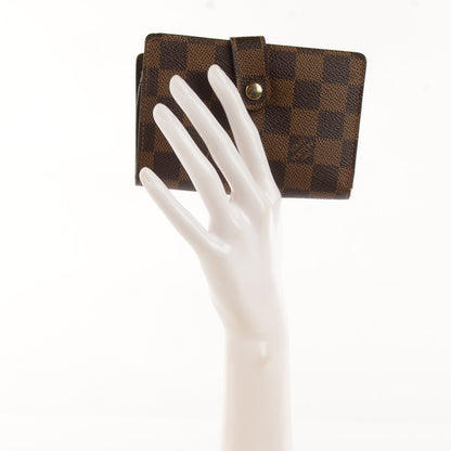 Louis Vuitton Damier Ebene French Purse Wallet 2 of 7