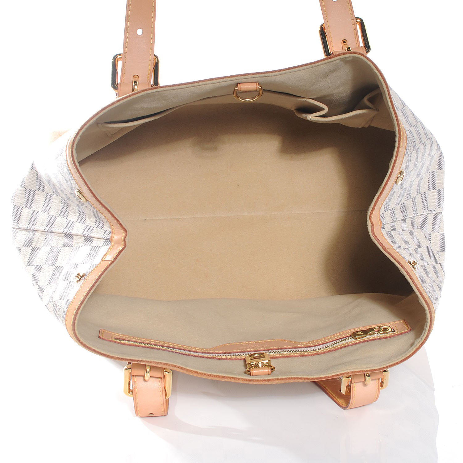 Louis Vuitton Damier Azur Hampstead MM 5 of 7