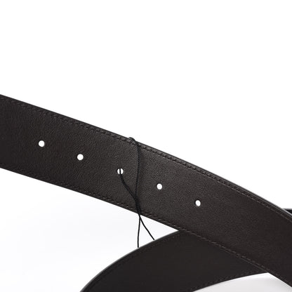 Gucci Moon Calfskin Nickel Double G 40mm Belt 100 40 Dark Cocoa 4 of 5