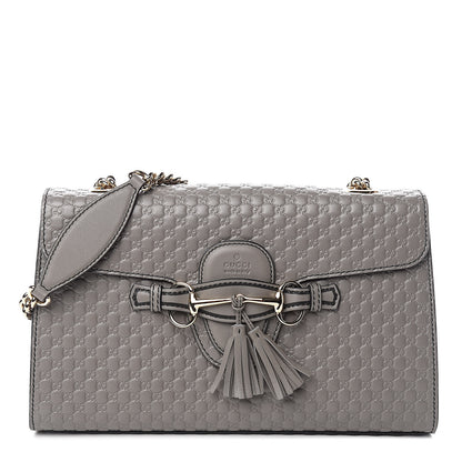 Gucci Soft Microguccissima Medium Emily Chain Shoulder Bag Loess 1 of 10