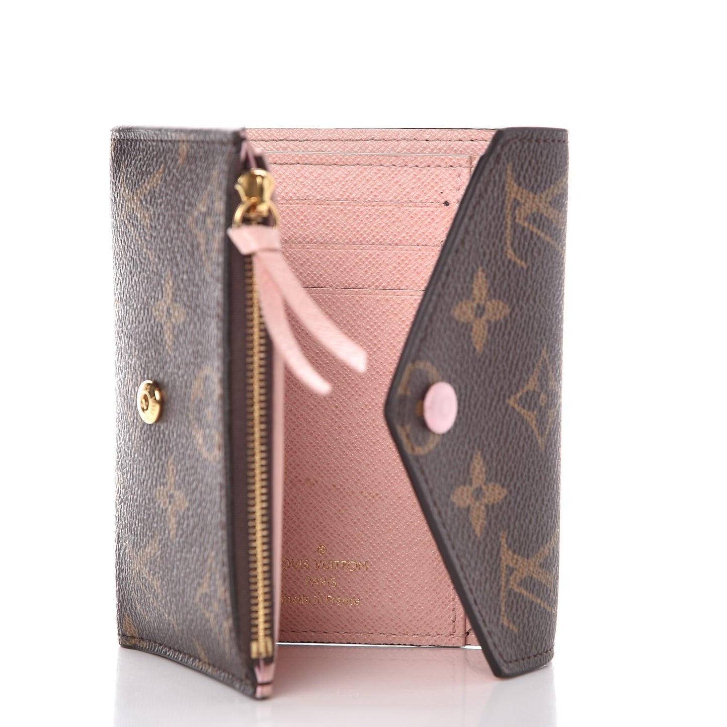 Monogram Victorine Wallet Rose Ballerine