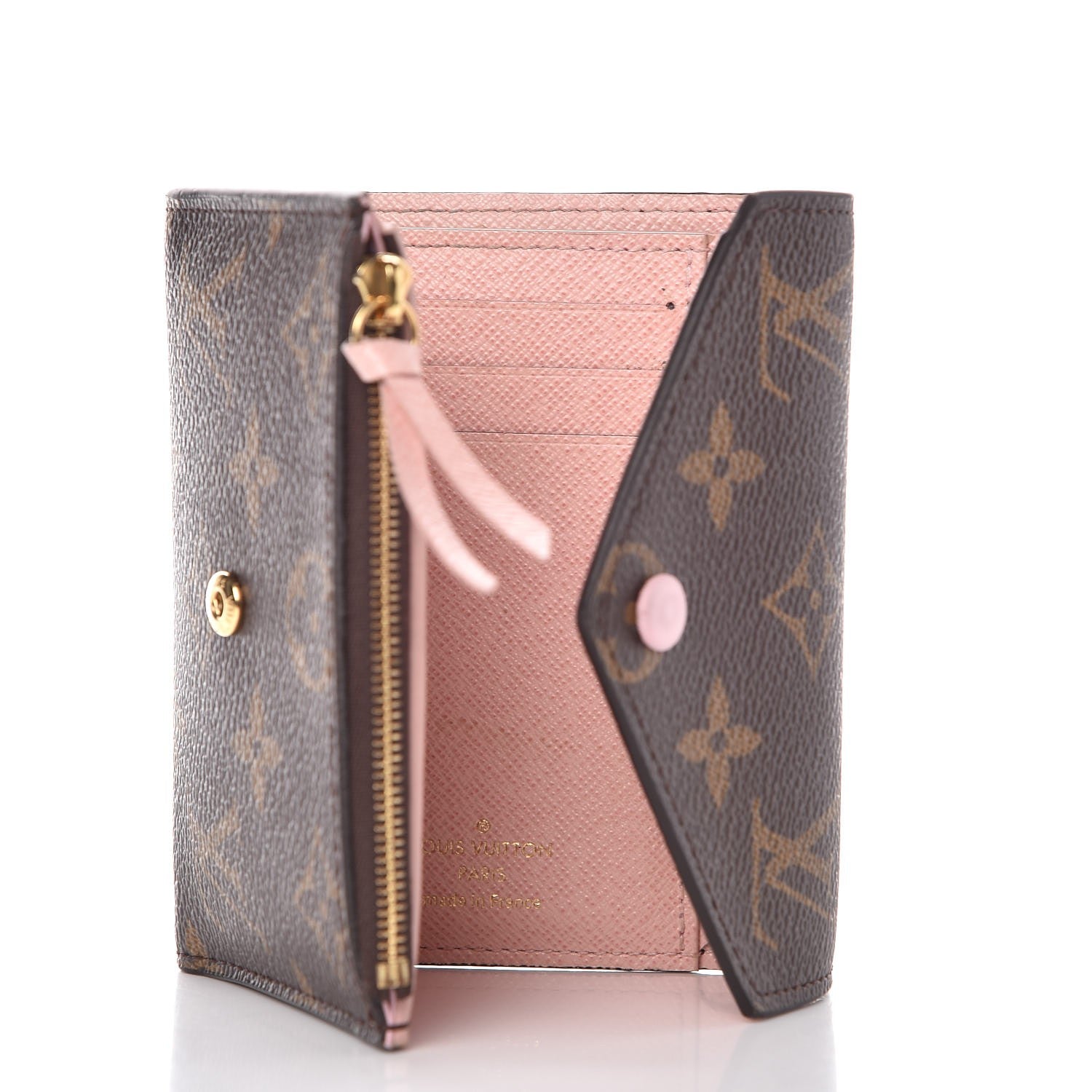 Louis Vuitton Monogram Victorine Wallet Rose Ballerine 5 of 9