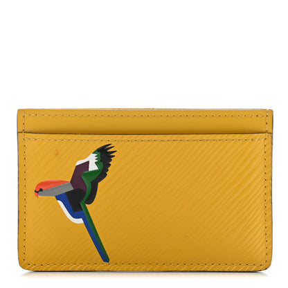 Louis Vuitton Epi Early Bird Card Holder Jonquille 1 of 5