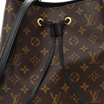 Louis Vuitton Monogram Neonoe MM Black 7 of 9