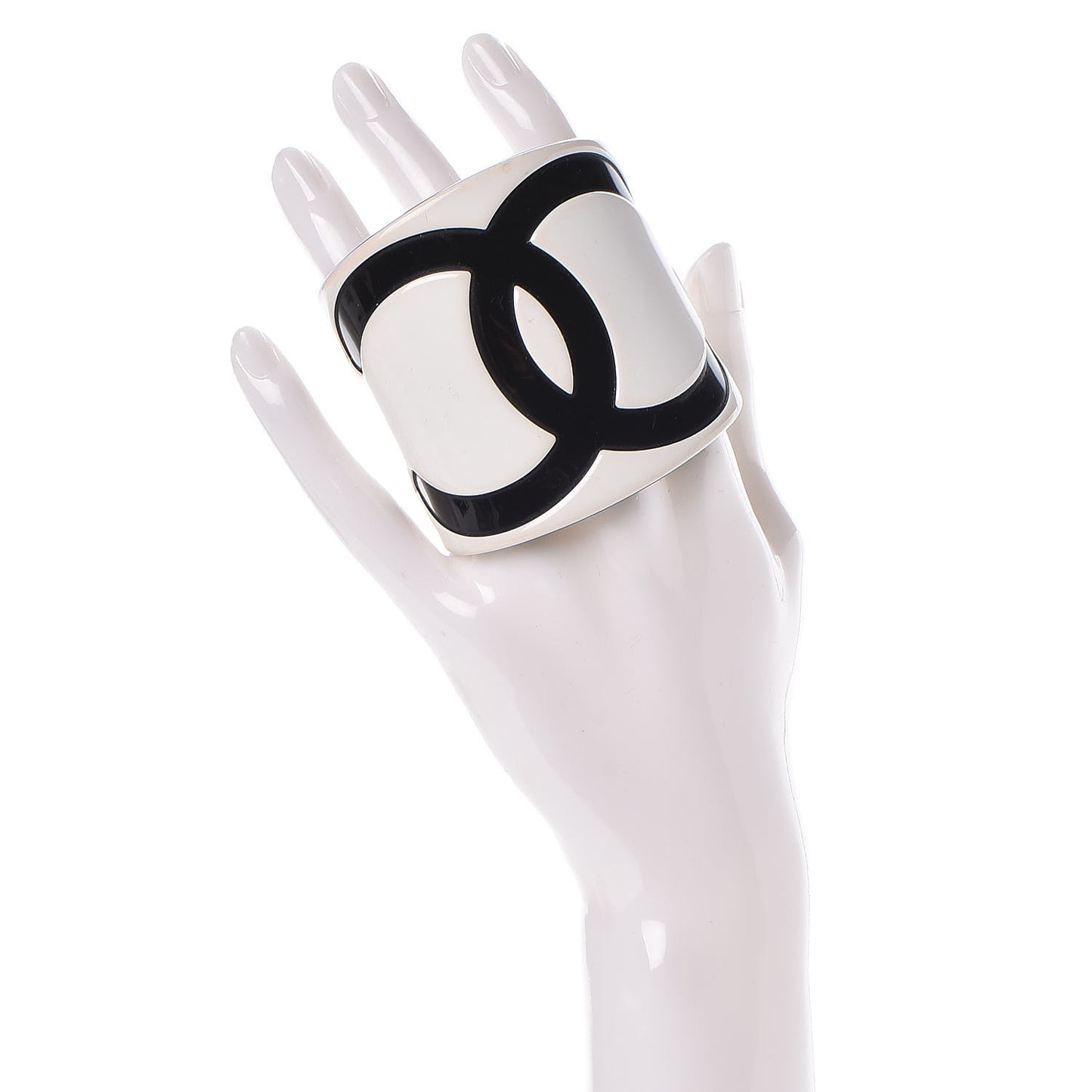 Resin CC Cuff White Black