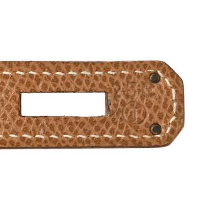 Hermes Courchevel Kelly Sellier 28 Gold 7 of 10