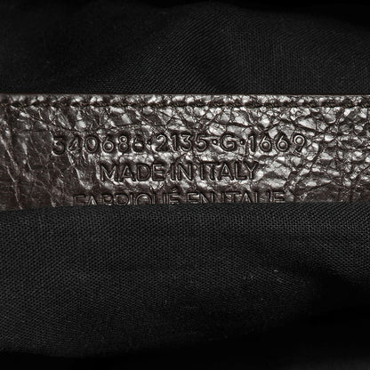 Balenciaga Agneau Squash S Duffel Bag Charbon 10 of 10