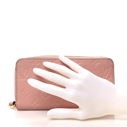 Louis Vuitton Empreinte Zippy Wallet Rose Poudre 2 of 6