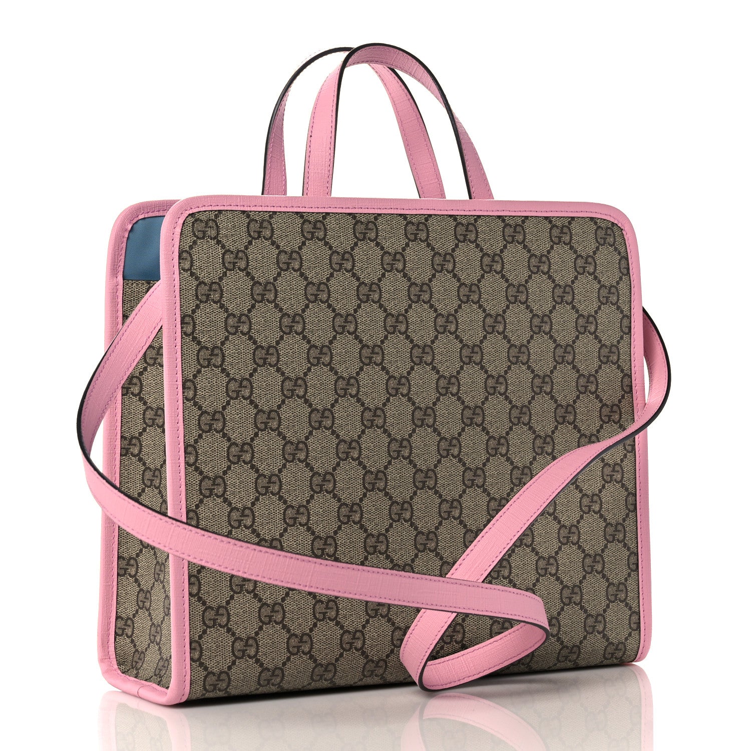 Gucci X YUKO HIGUCHI GG Supreme Monogram Childrens Tote Pink