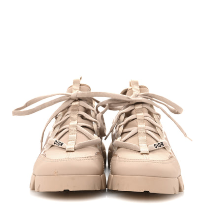 Christian Dior Neoprene Rubber Womens D-Connect Sneakers 36.5 Nude 3 of 9