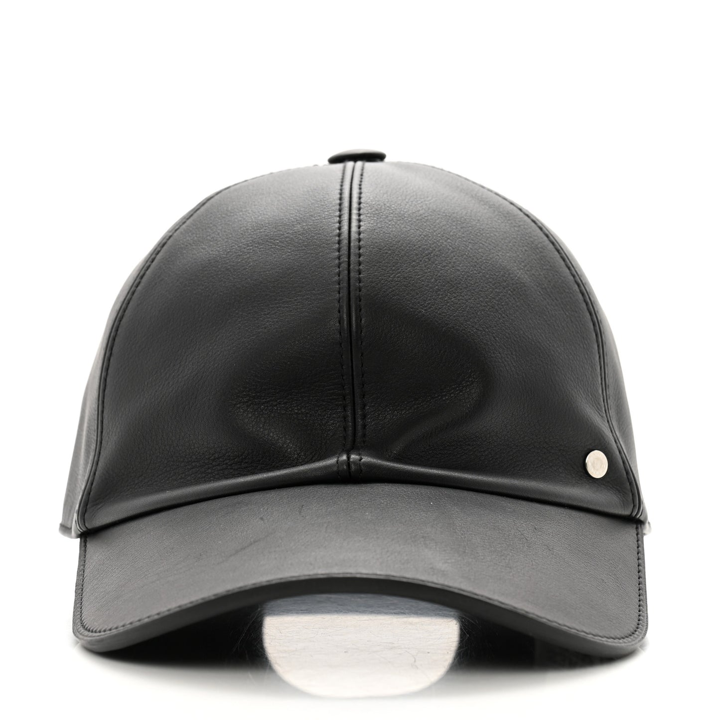 Newton Calfskin Riley Cap 59 Black