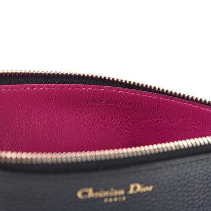 Christian Dior Bullcalf Diorissimo Pouch Black 6 of 6