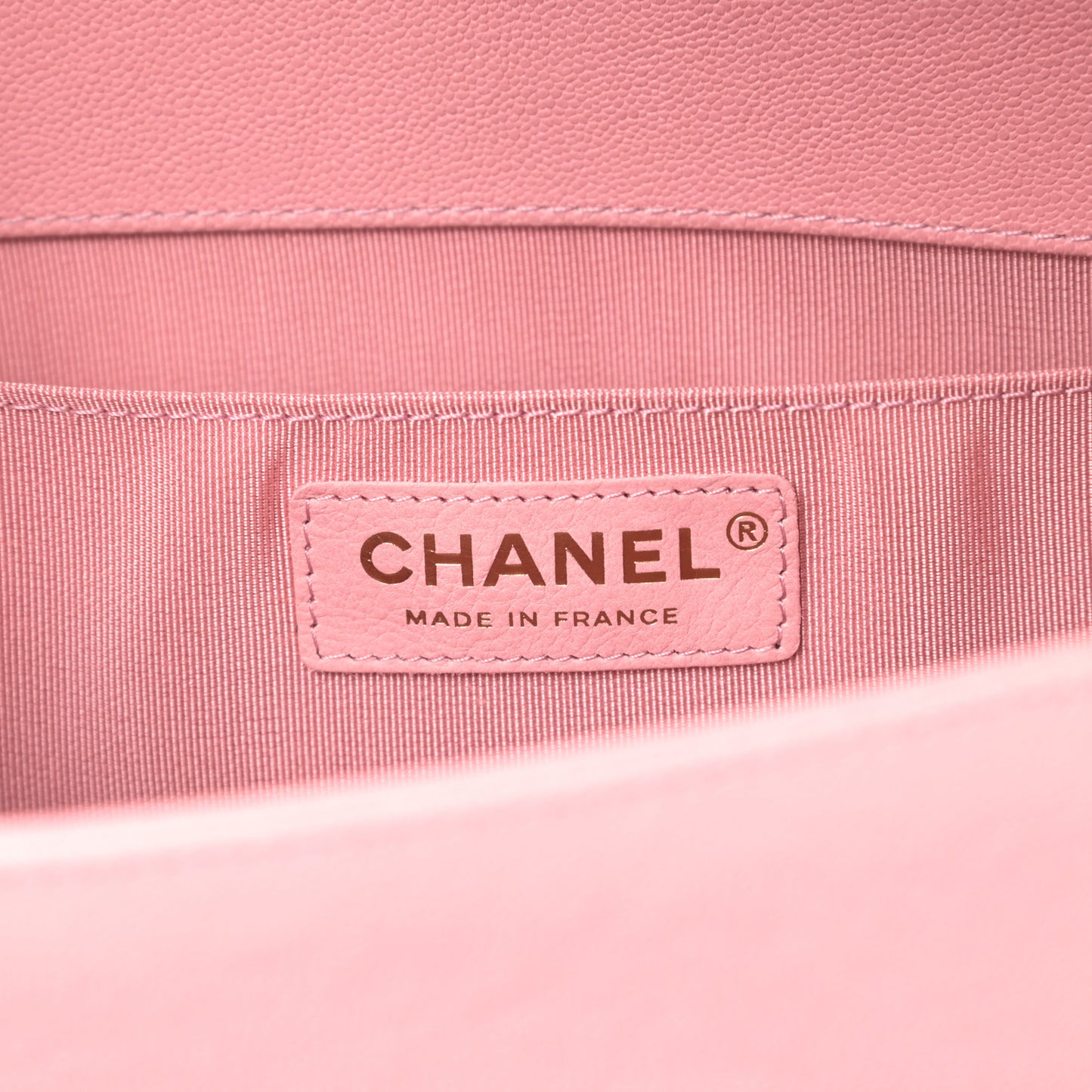 Caviar Quilted Medium Boy Flap Pink