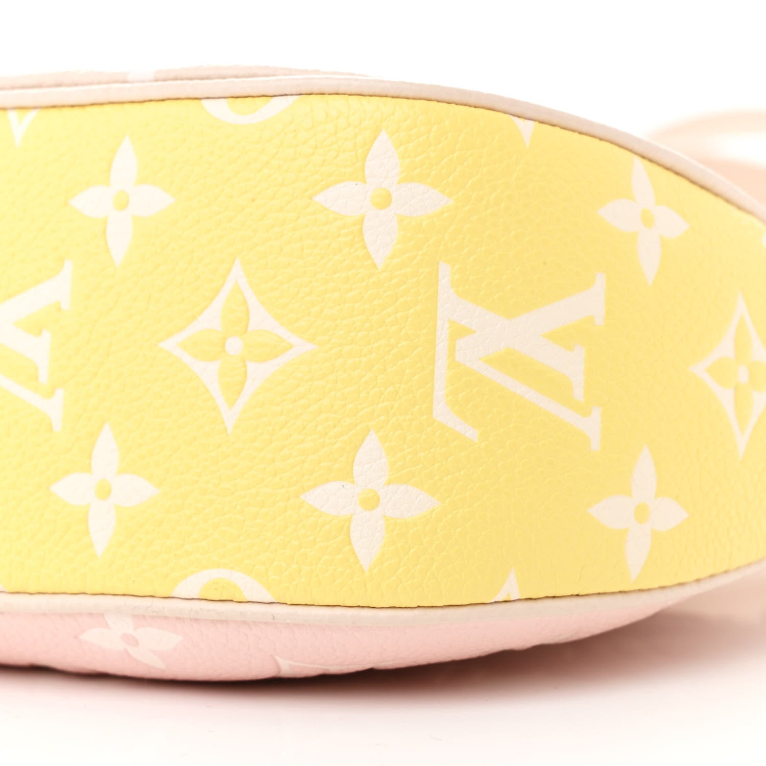 Louis Vuitton Empreinte Monogram Spring in the City Bagatelle NM Pink Beige Yellow 9 of 11